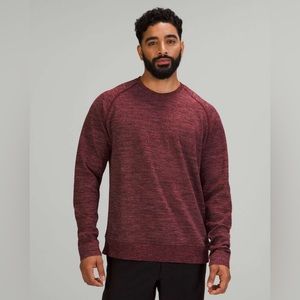Lululemon Men’s Medium Engineered Warmth Long Sleeve Crew Merino Wool Sweater